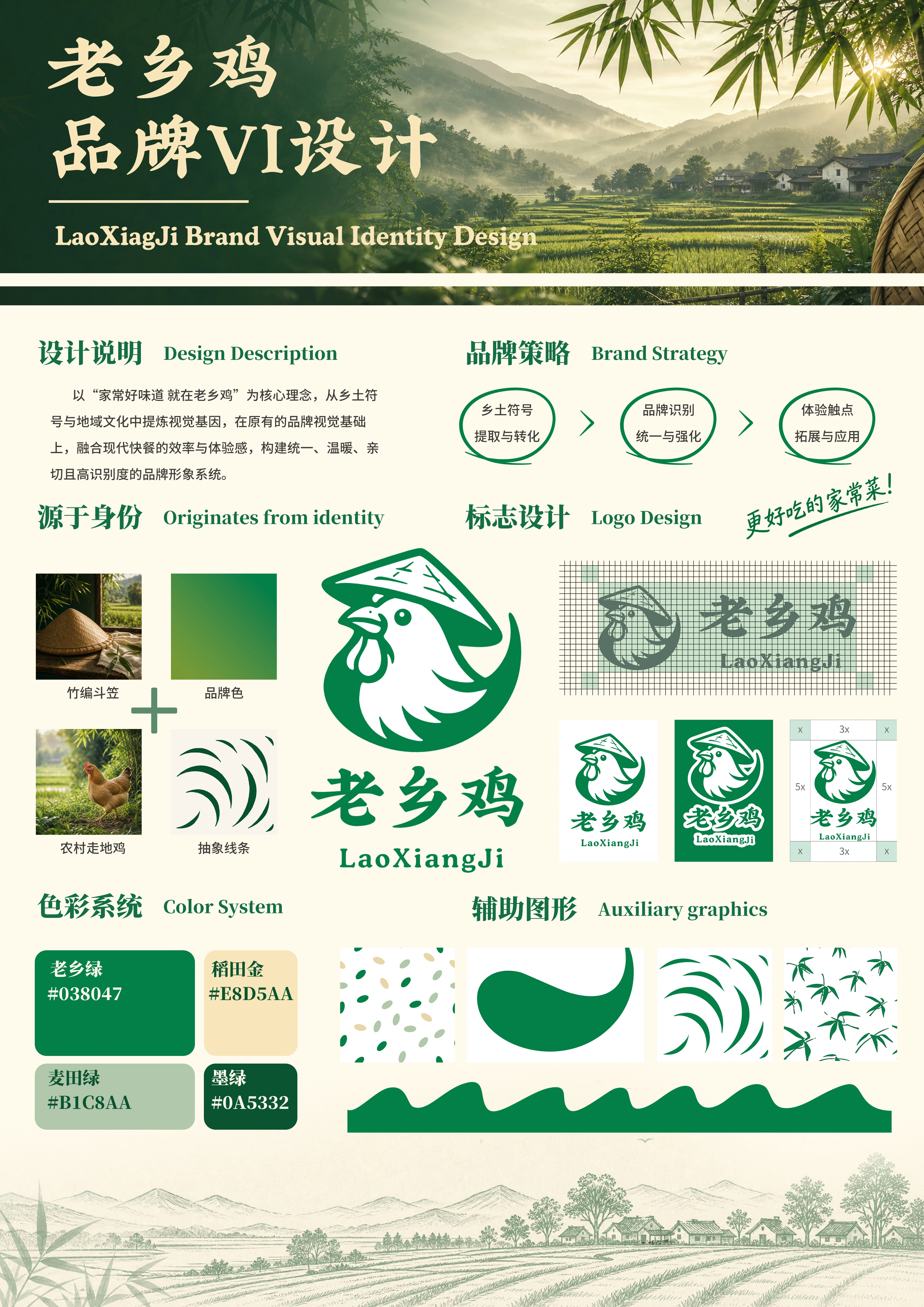 老乡鸡 · 品牌焕新 — 基础视觉系统