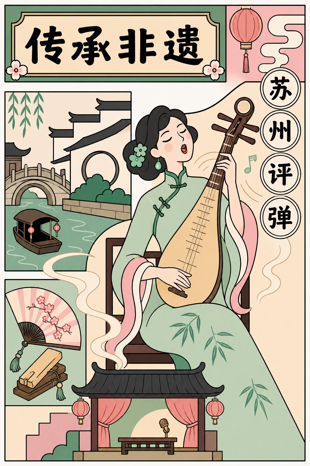 非遗与文学图像项目主视觉